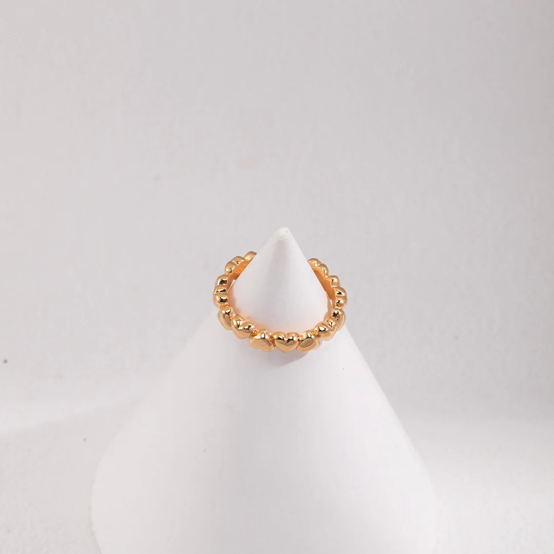 Minimalist Love Heart Ring
