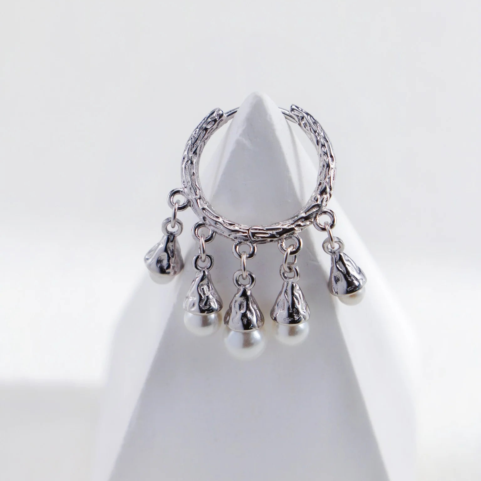 Minimalist Shell Beads Earrings