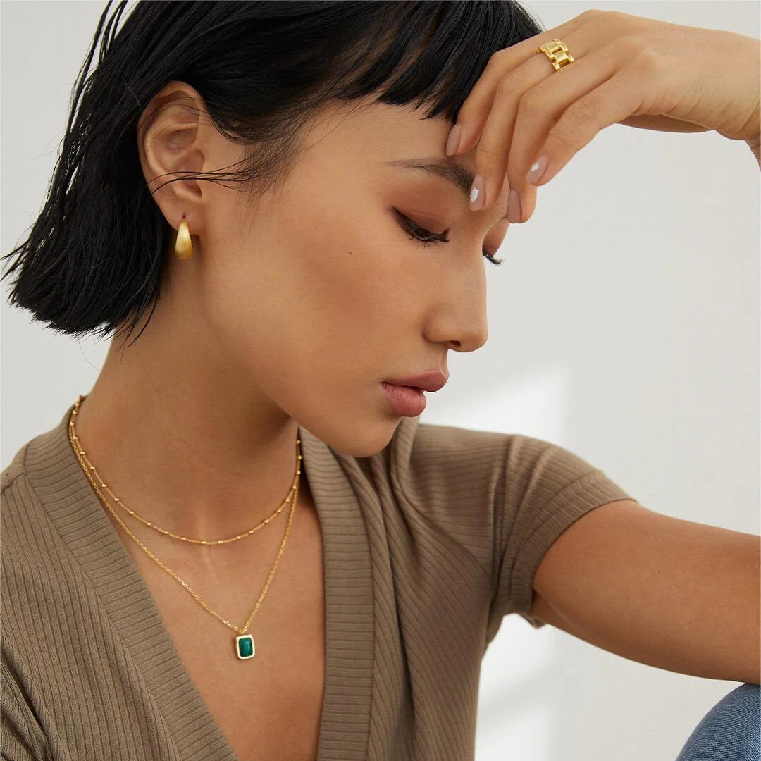 Minimalist Ball Chain Necklace
