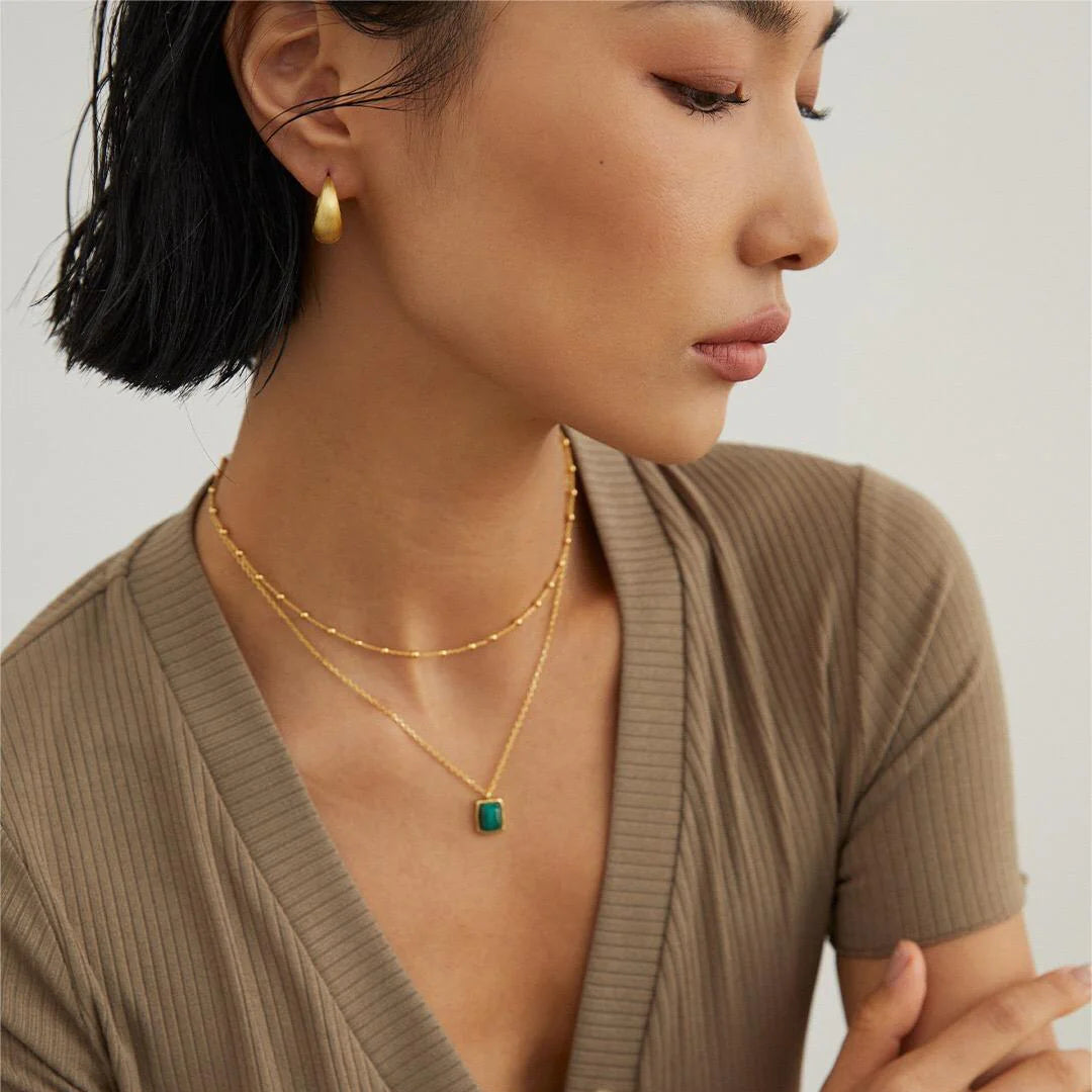 Minimalist Ball Chain Necklace