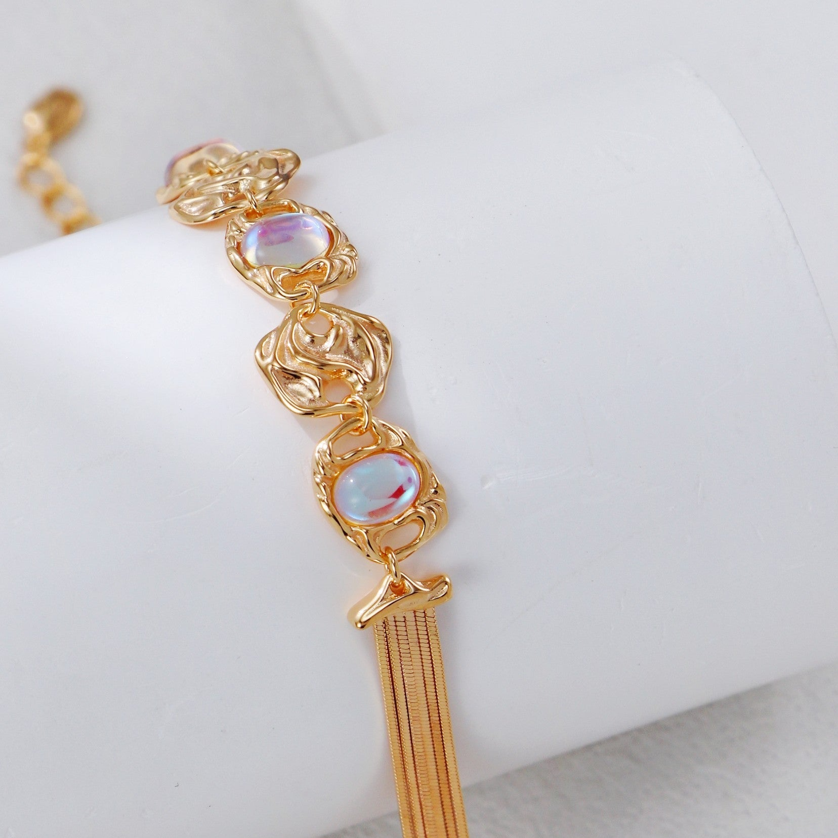 Retro Moonstone Bracelet