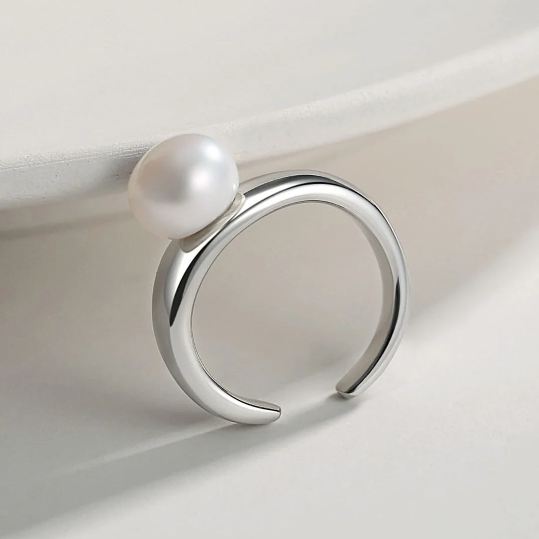 Freshwater Pearl Open Tail Ring