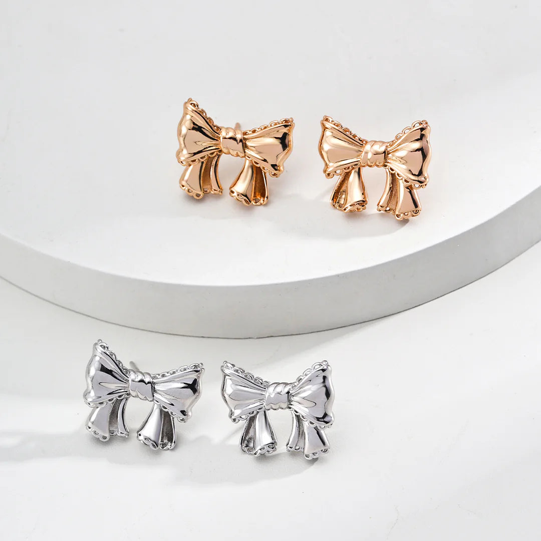 Vintage Bow Earrings