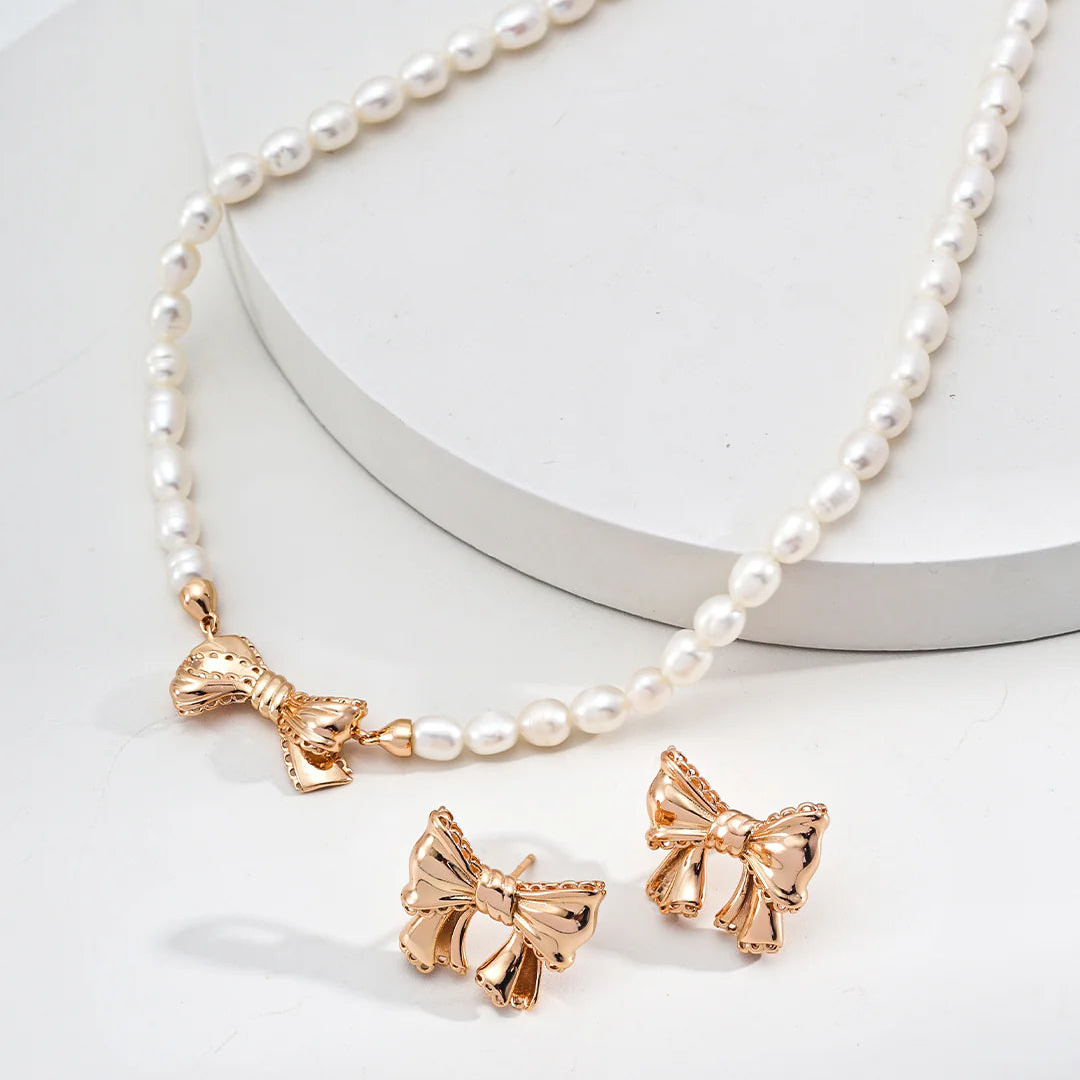 Vintage Bow Earrings