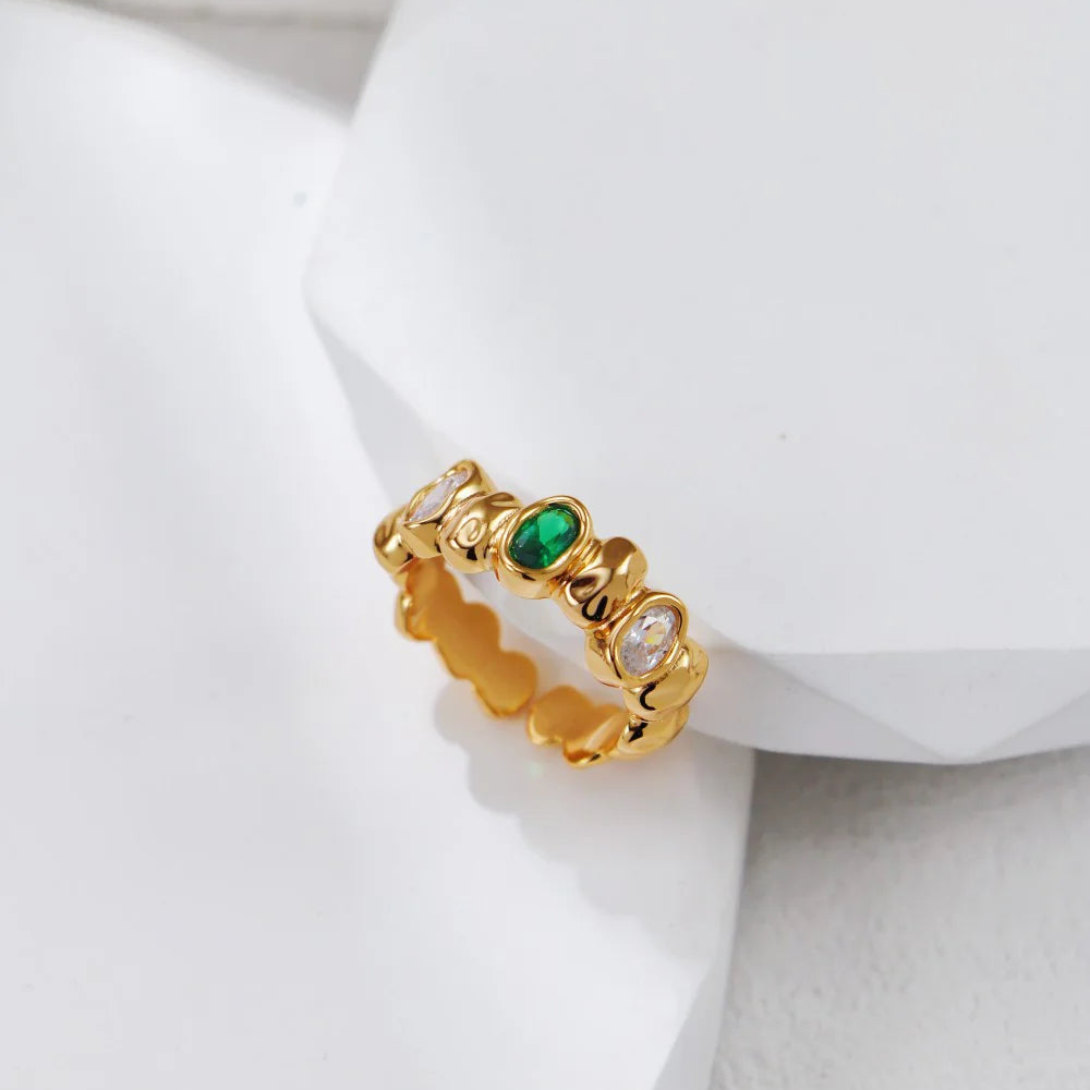 Classic Zirconia Stone Set Ring
