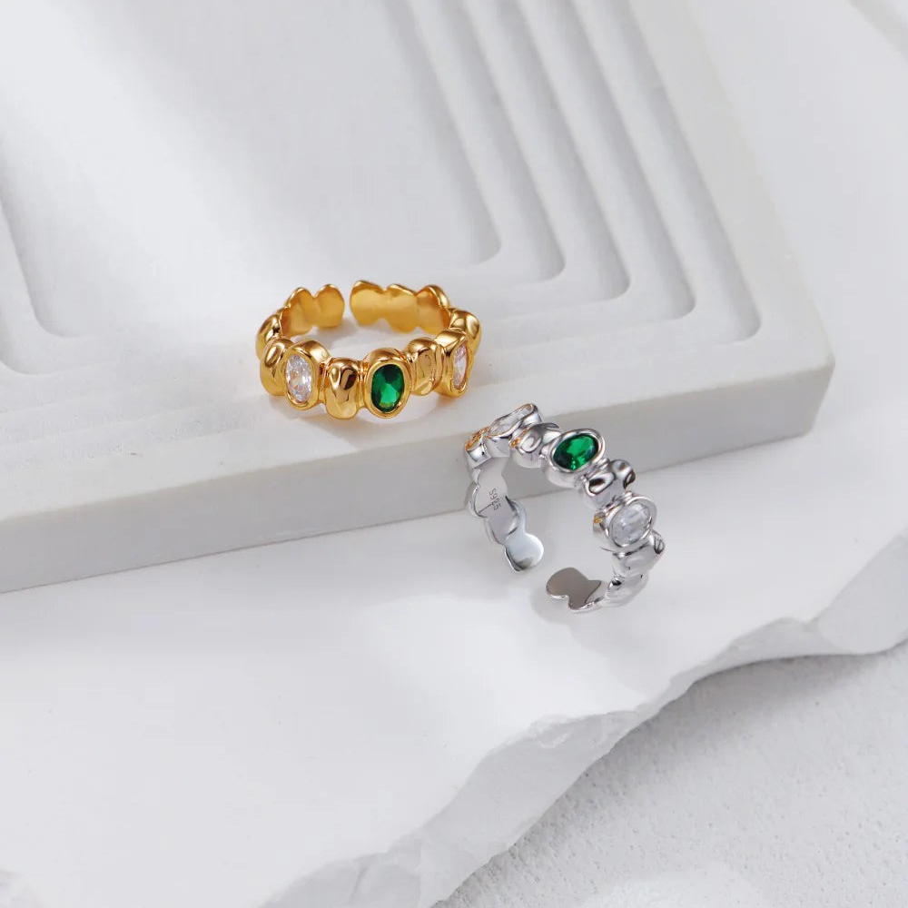 Classic Zirconia Stone Set Ring