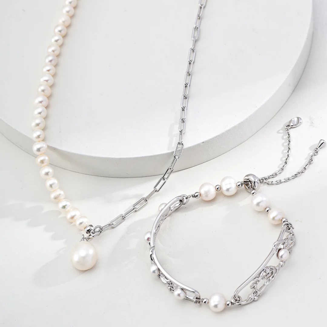 Vintage Natural Pearl Bracelet