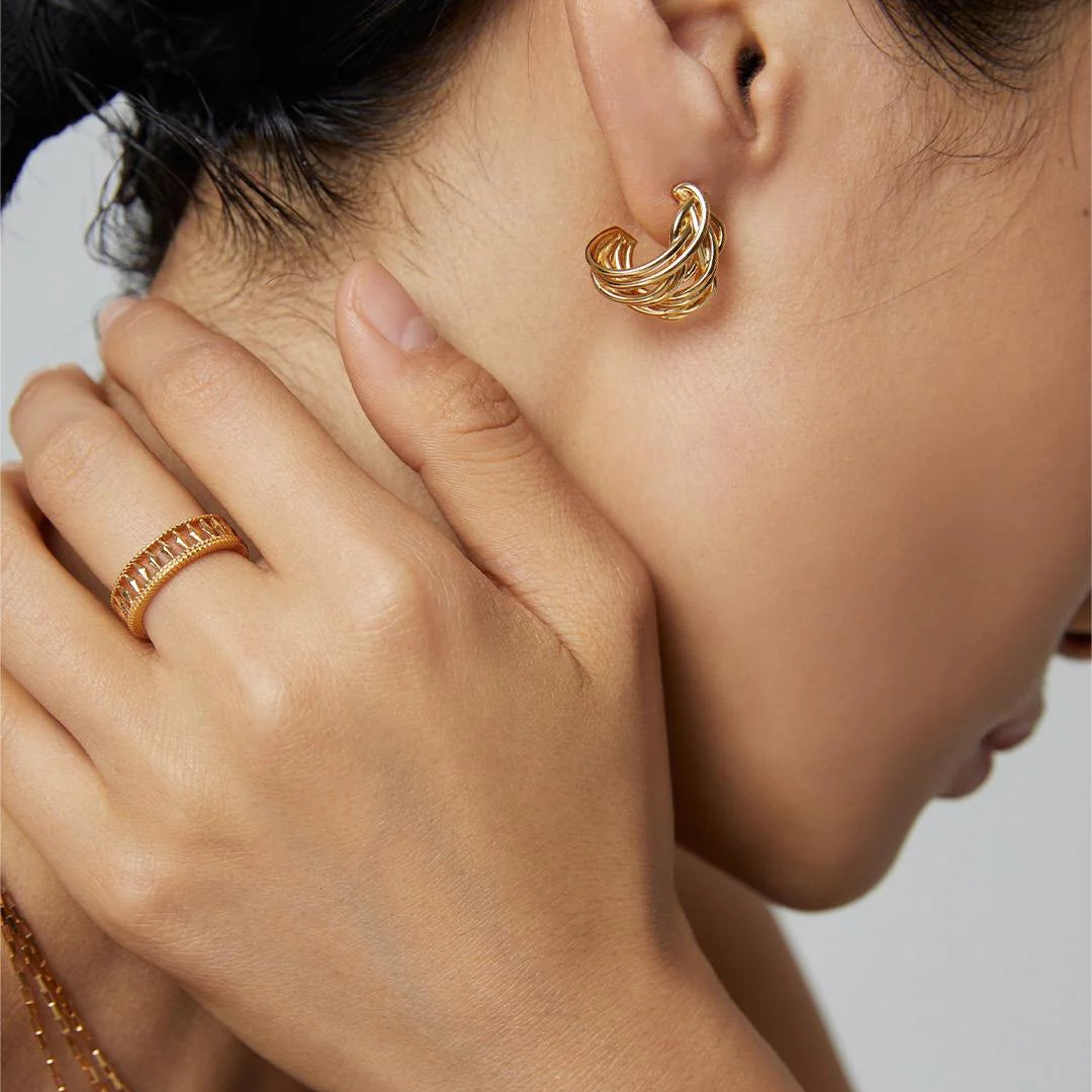Minialist Style Hollow Ring