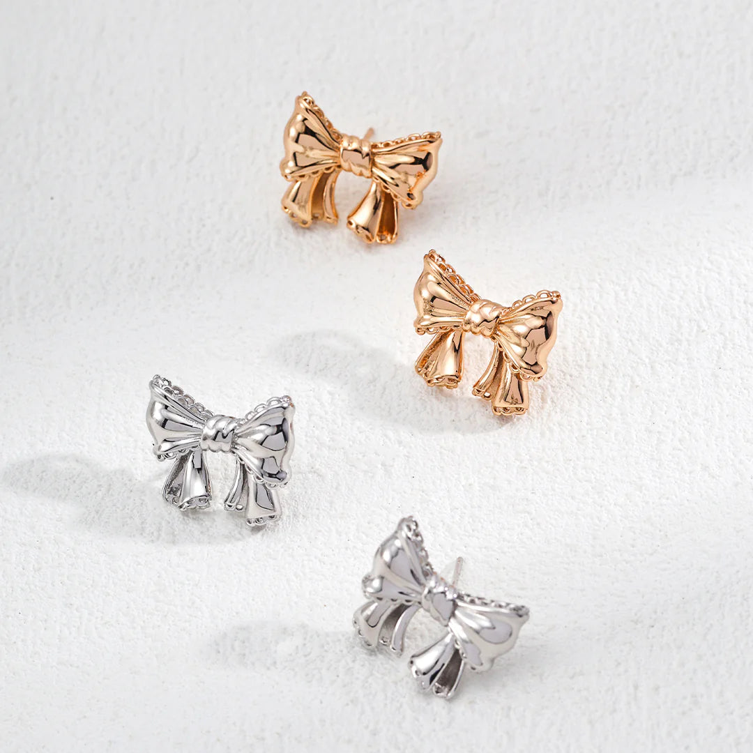 Vintage Bow Earrings
