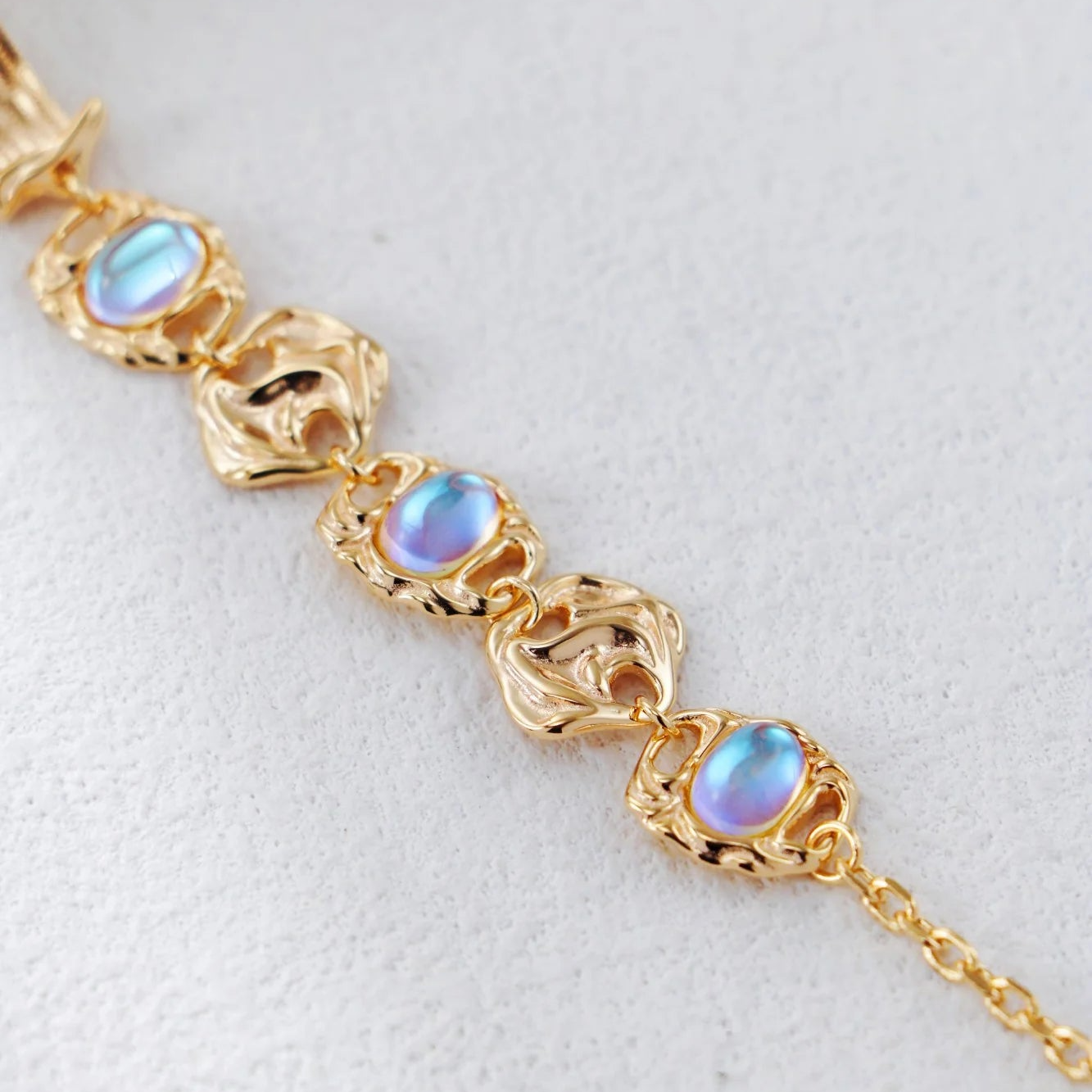 Retro Moonstone Bracelet