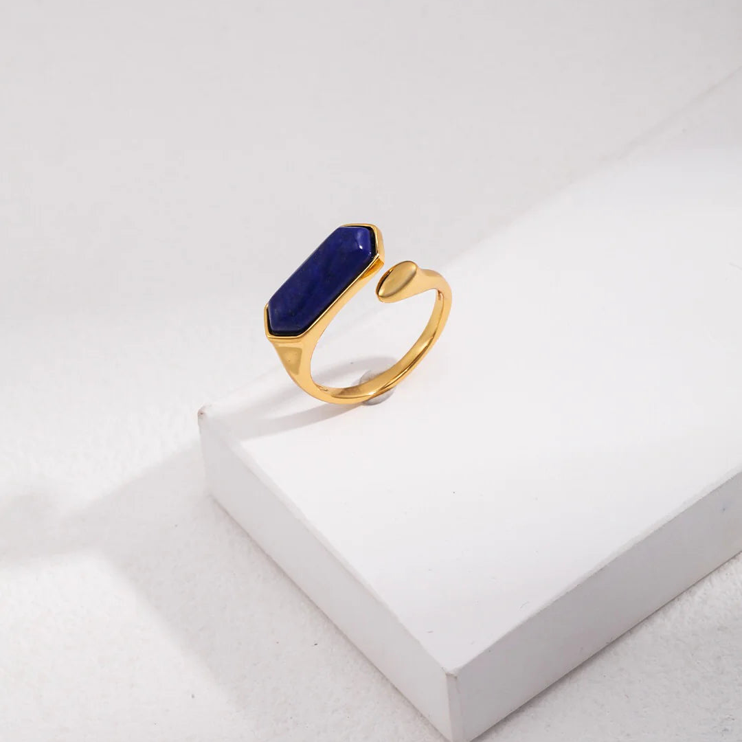 Natural Lapis Lazuli Ring