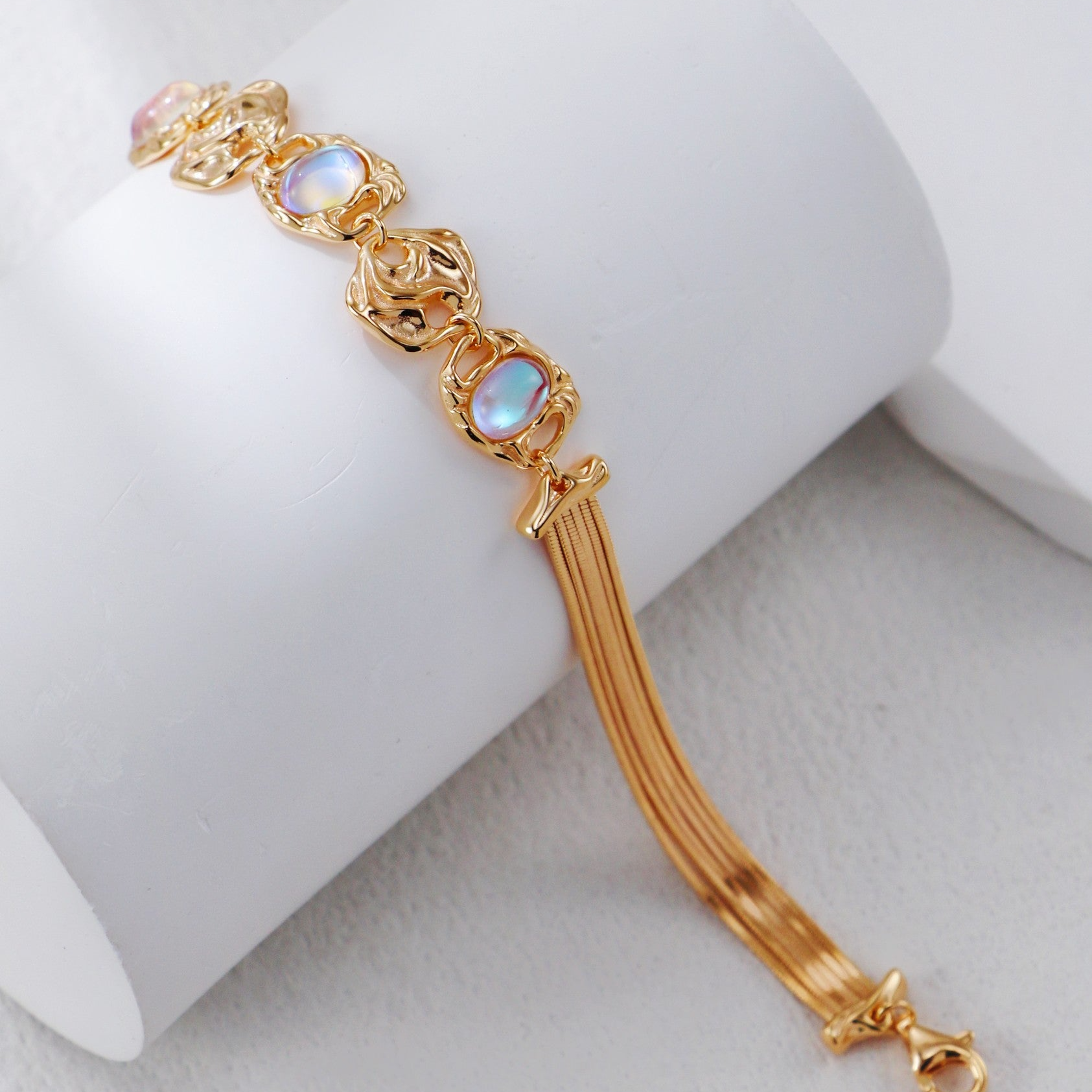 Retro Moonstone Bracelet