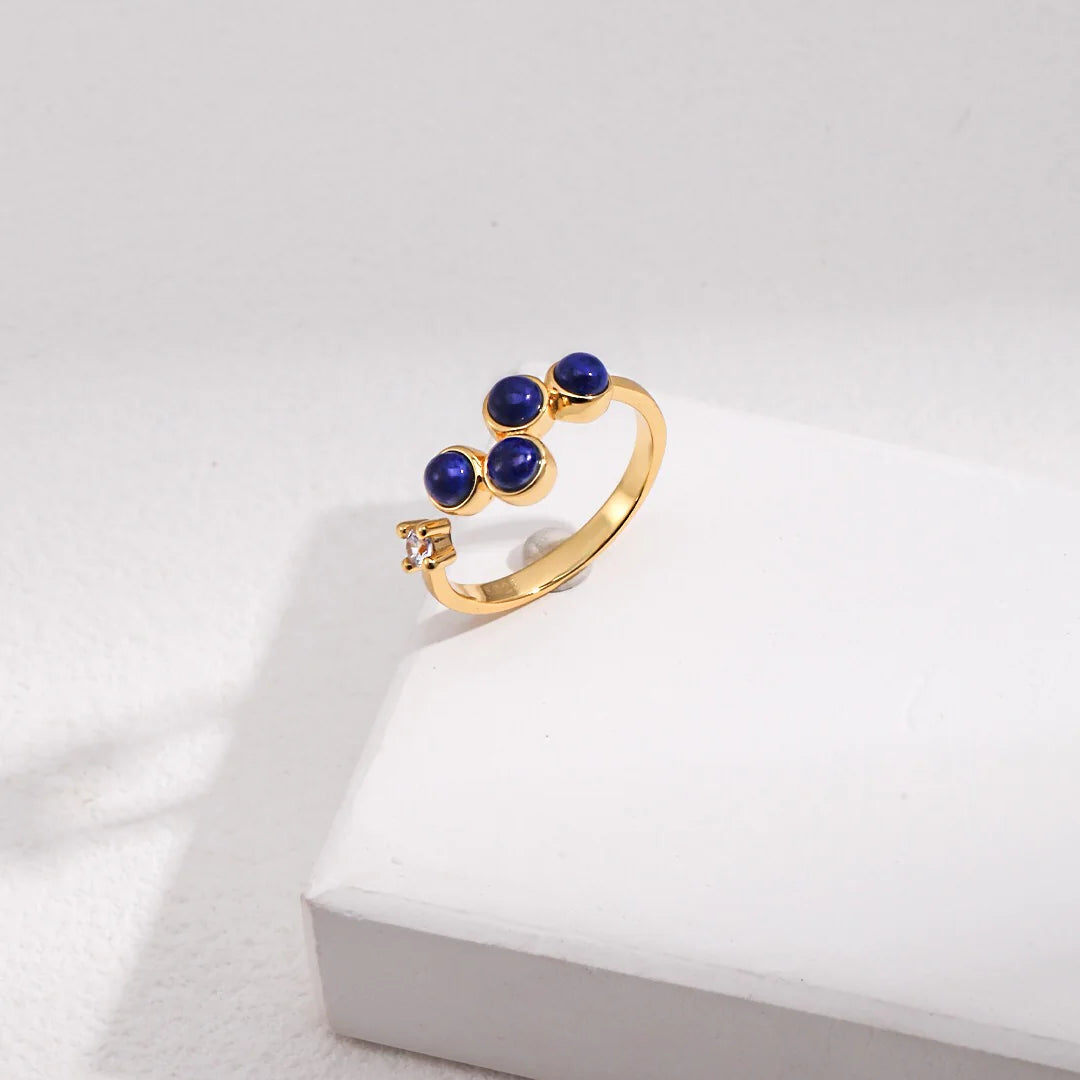 Natural Lapis Lazuli Ring