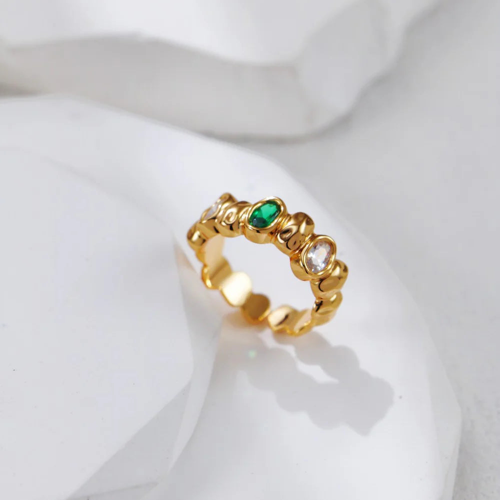 Classic Zirconia Stone Set Ring