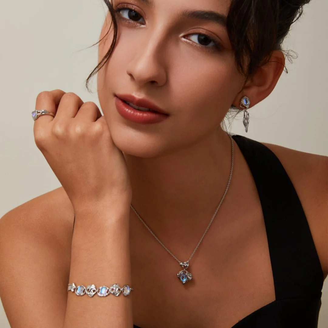 Retro Moonstone Bracelet
