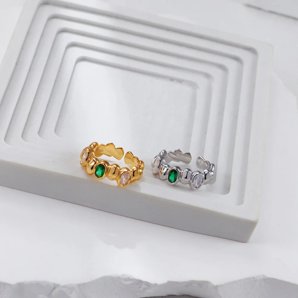 Classic Zirconia Stone Set Ring