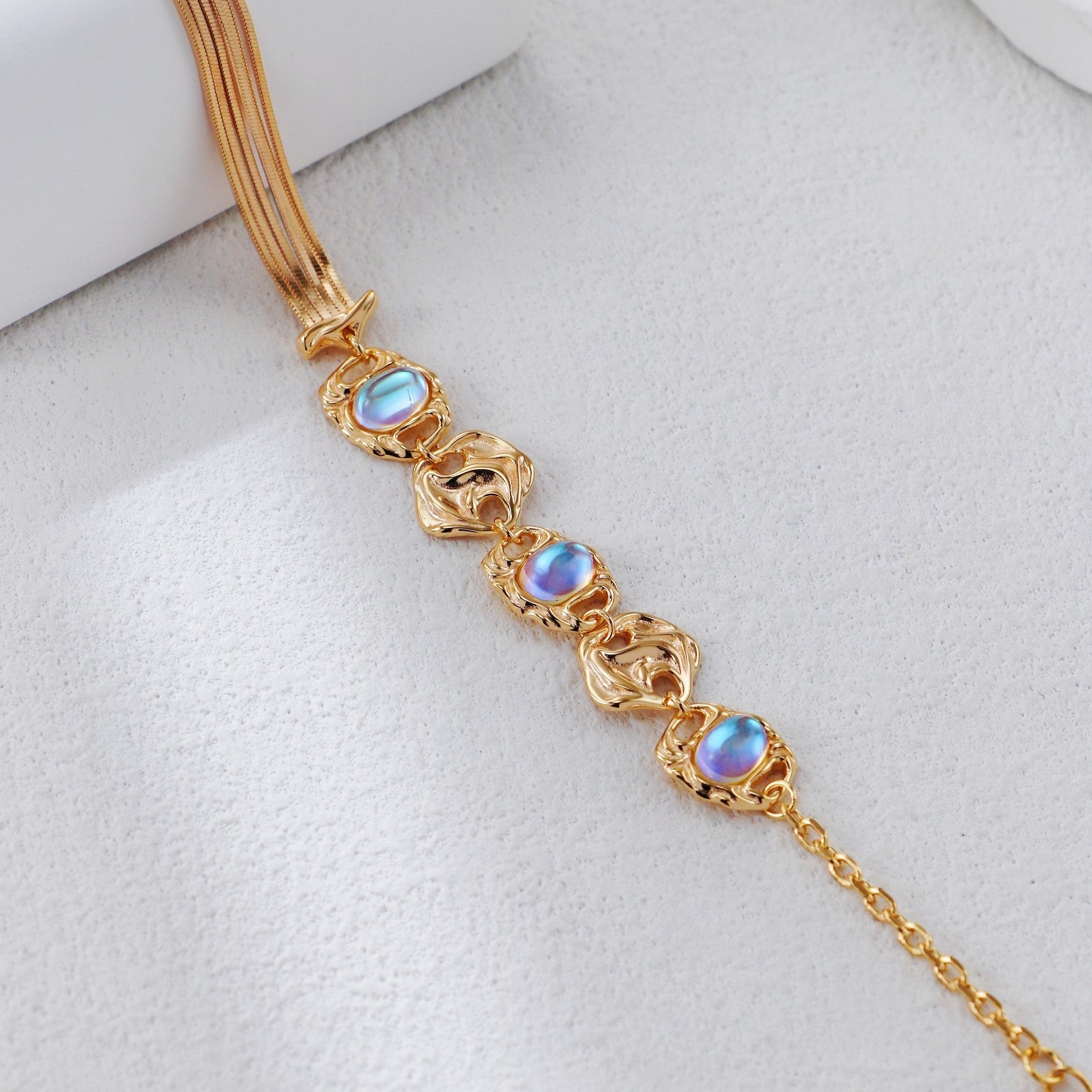 Retro Moonstone Bracelet
