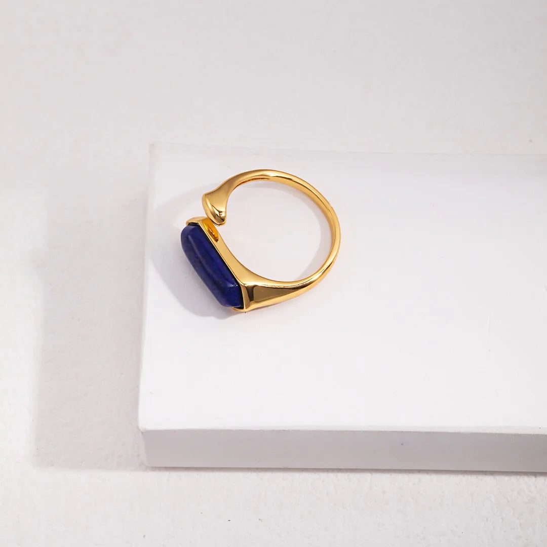 Natural Lapis Lazuli Ring