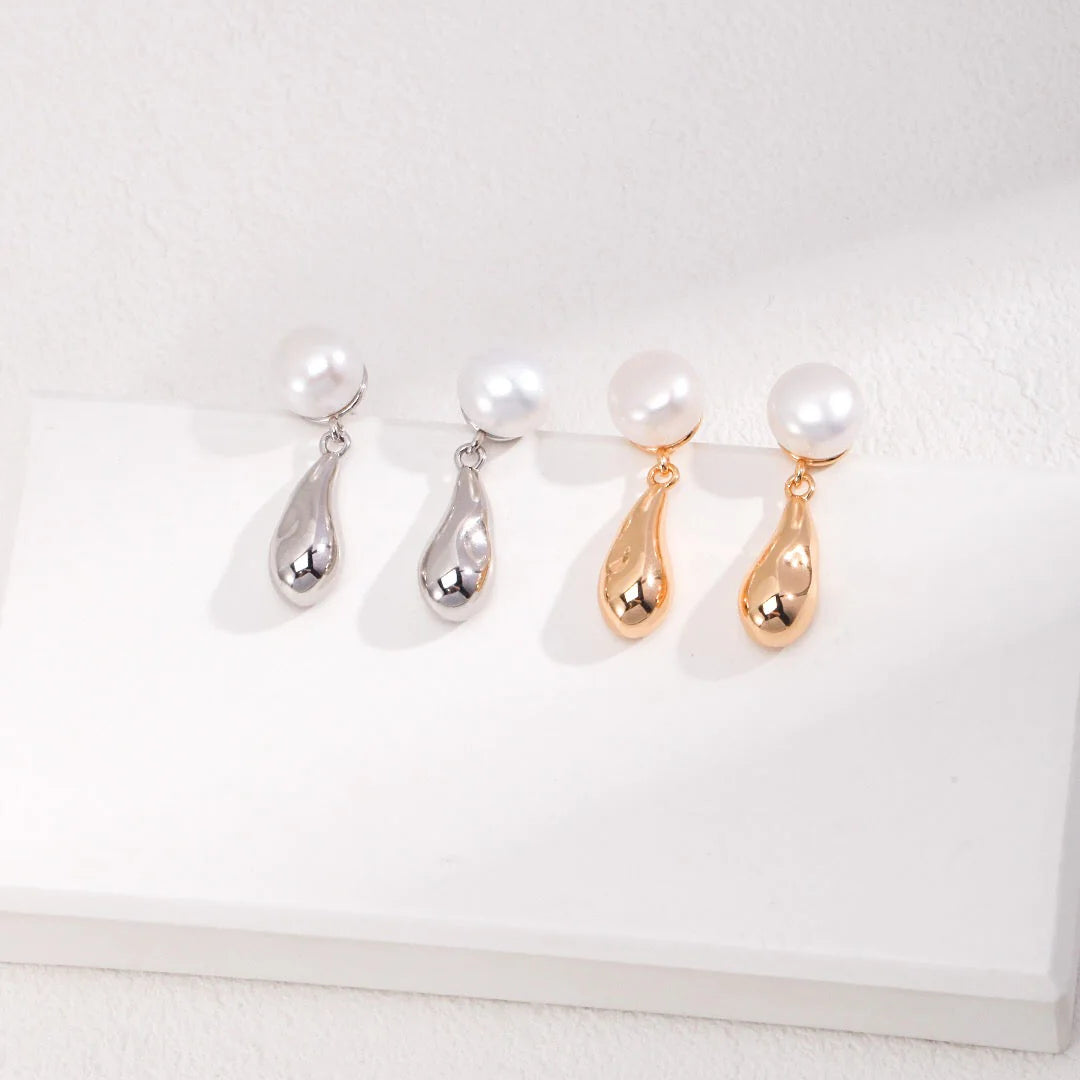 Dainty Raindrop Earrings