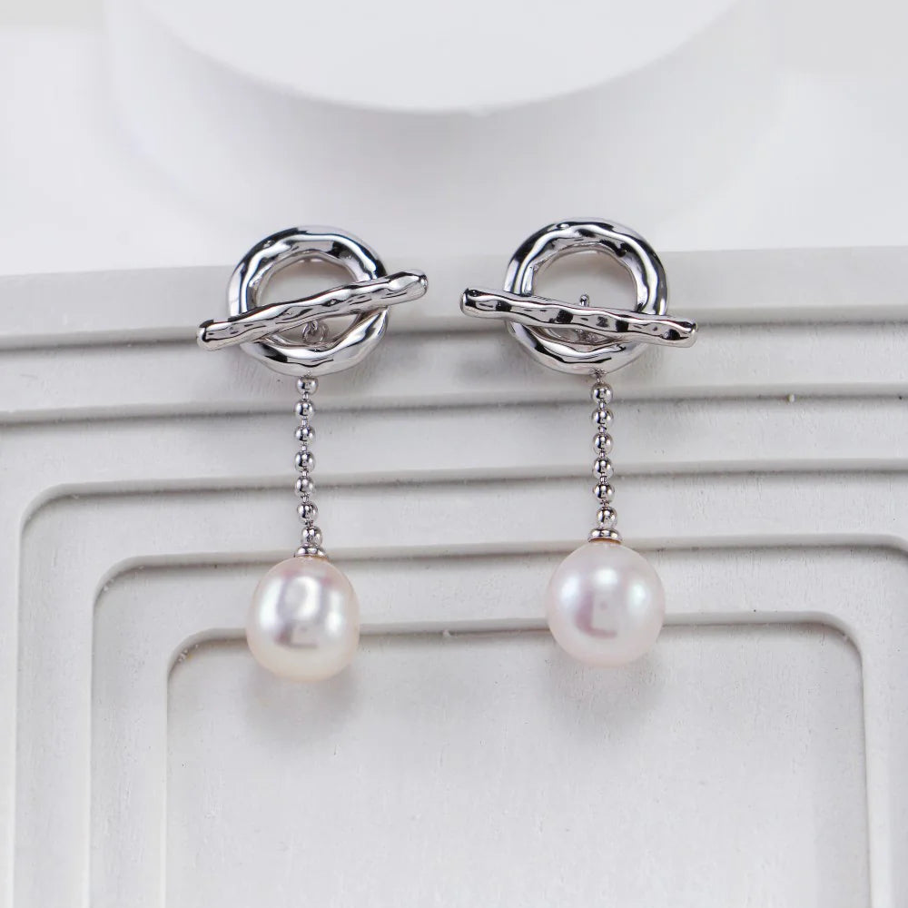 Reversible Pearl Earrings