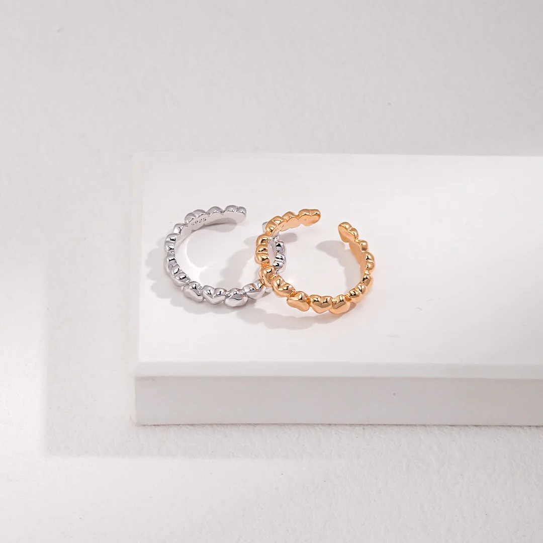 Minimalist Love Heart Ring