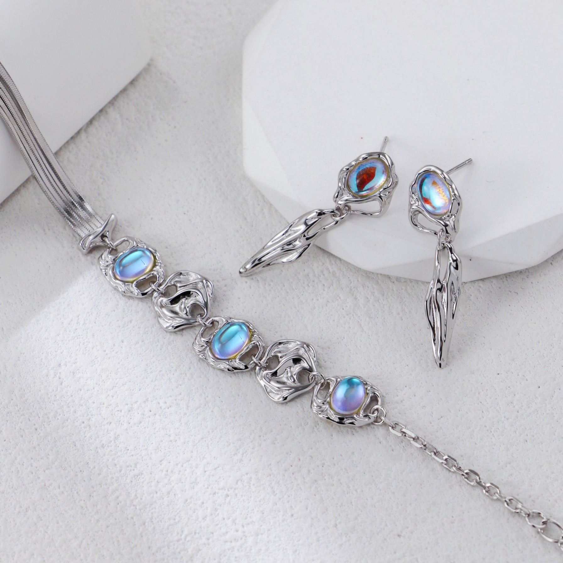 Retro Moonstone Bracelet
