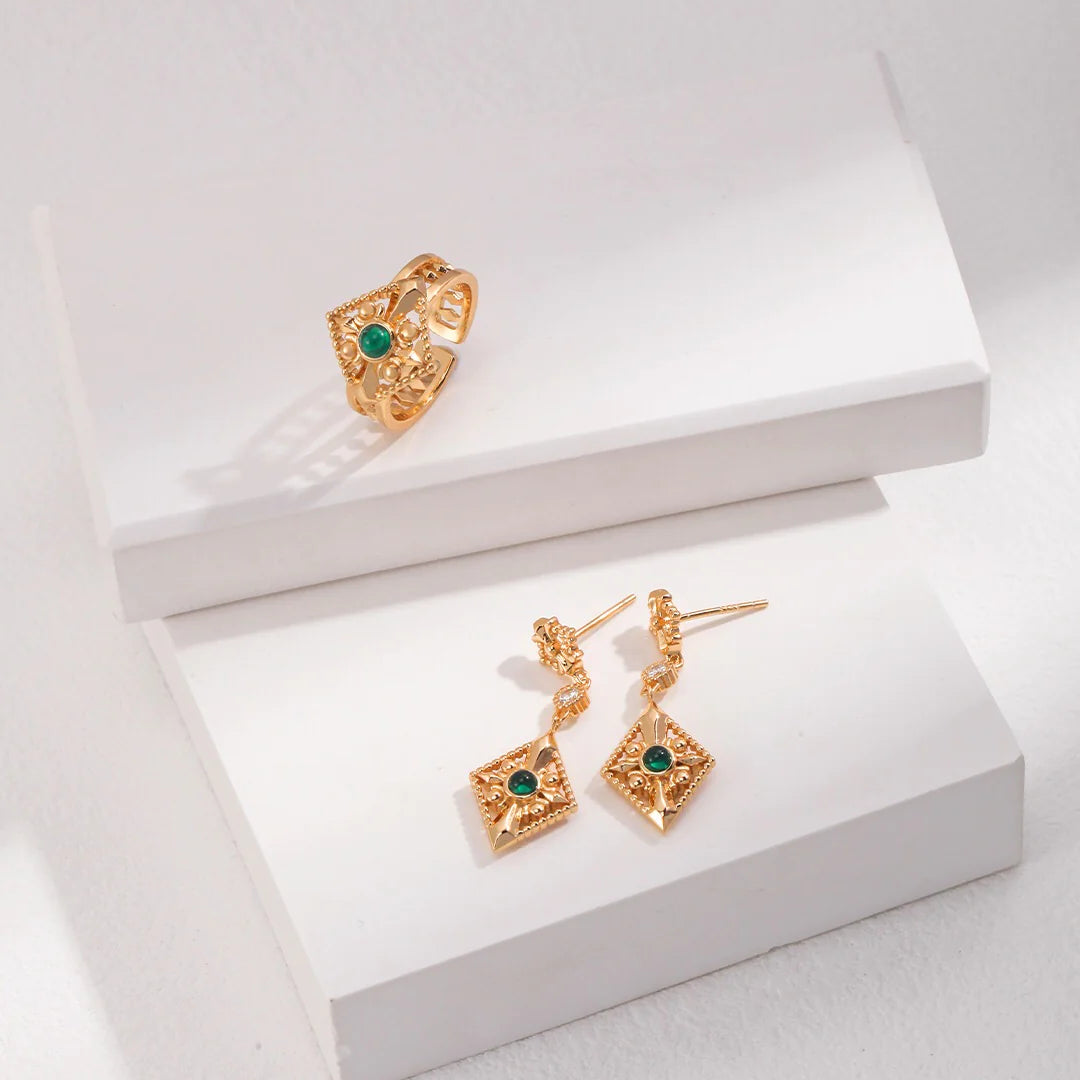 Princess Crown Band Open Ring